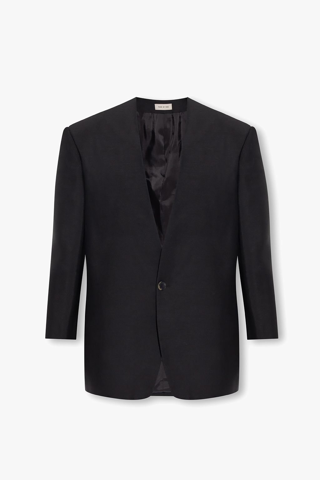【関税&送料込】Fear Of God Black Wool Jacket FEAR OF GOD Black Eternal Wool California DB Jacket EU 50